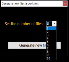 generate files for nrd